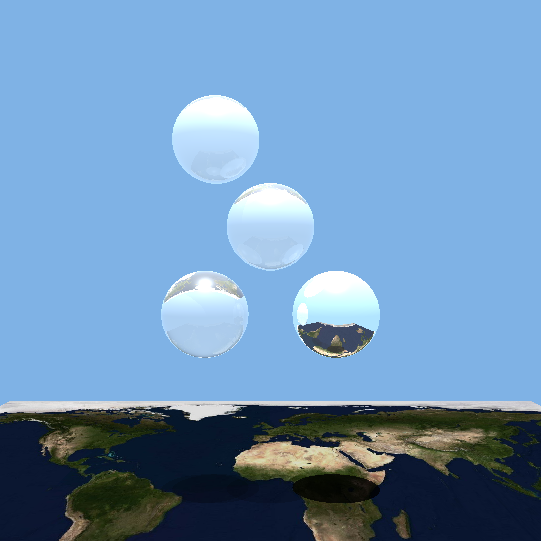Ray Tracer Image with Transperency